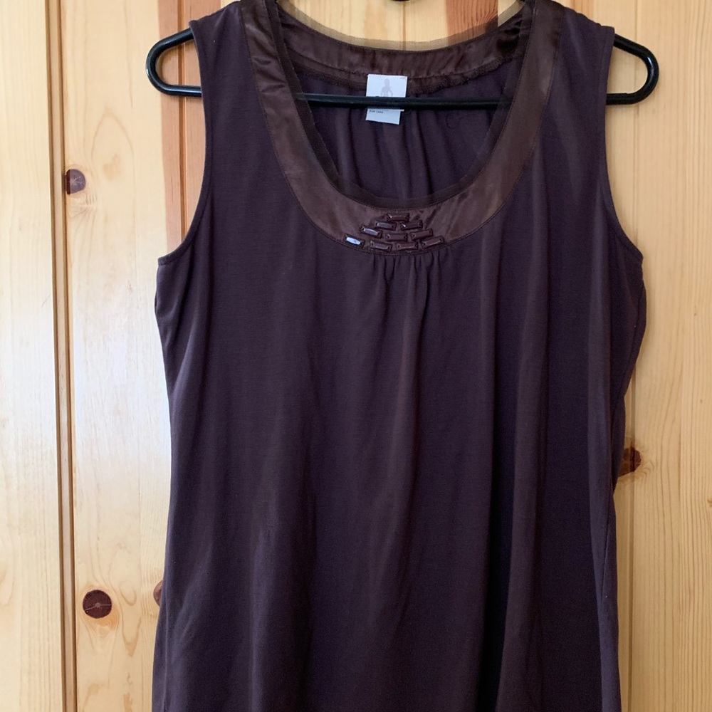 REQ blouse brown